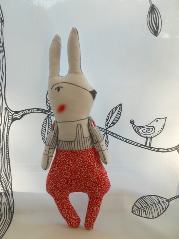 Handmade Rabbit from Woolly Soup