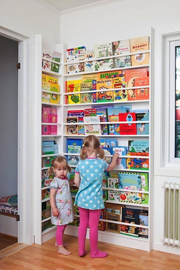 8 Clever Ways To Display Your Child S Books