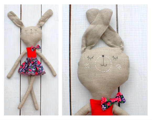 Handmade Bunny from Elitsa Sarbinova