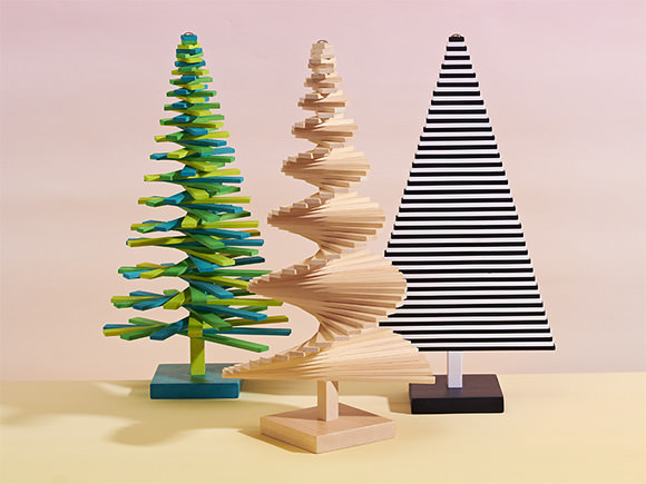 Infinite Tree// designed by a mathematician, a Scandinavian forest as seen through the lens of his degree in mathematics.