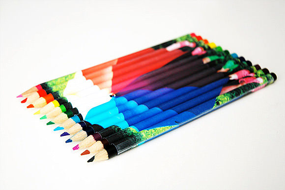 DIY Photographic Pencils // via photojojo