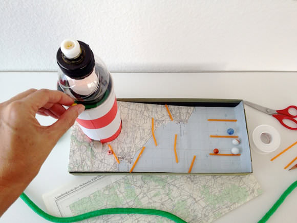 DIY Lighthouse Marble Run