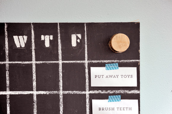 DIY Chore Board