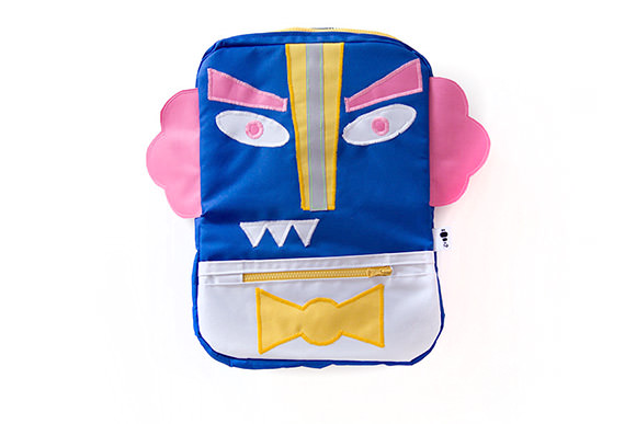 backpack CLOWN by zoo52 on etsy