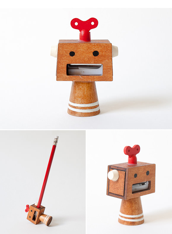 Robot Pencil Sharpener