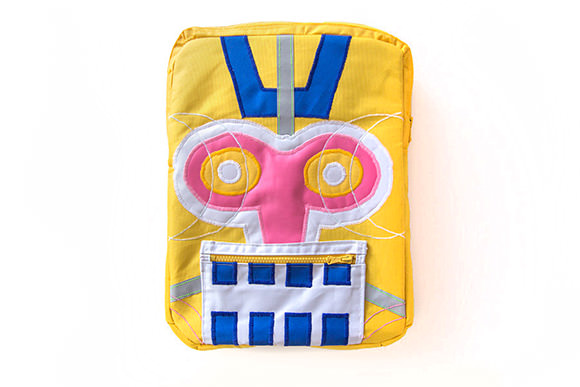 backpack MASK  by zoo52 on etsy