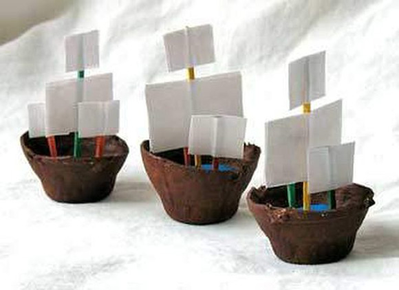 DIY Pirate Ship Craft