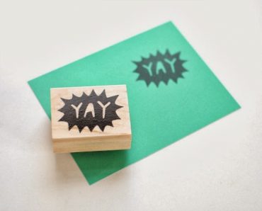 YAY Handcarved Stamp