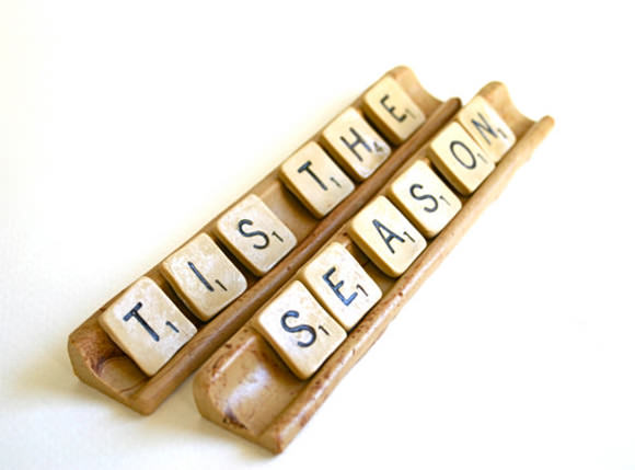 Etsy Finds: Edible Vanilla + Chocolate Scrabble Game Tiles