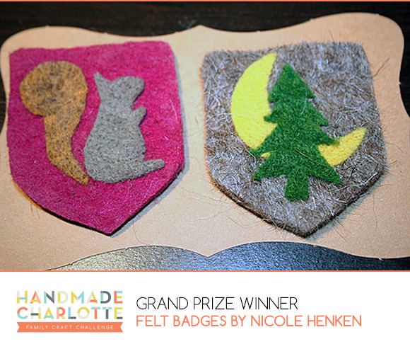 Handmade Charlotte Family Craft Challenge Grand Prize Winner: Nicole Henken