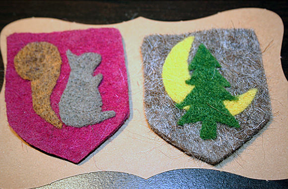 Family Craft Challenge Finalist: Felt Badges (vote for your favorite project!)