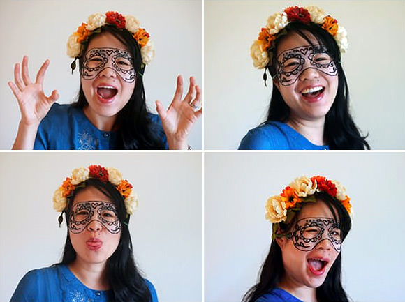 DIY Tulle Mask