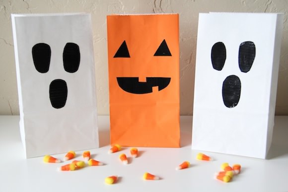 DIY Duct Tape Treat Bags