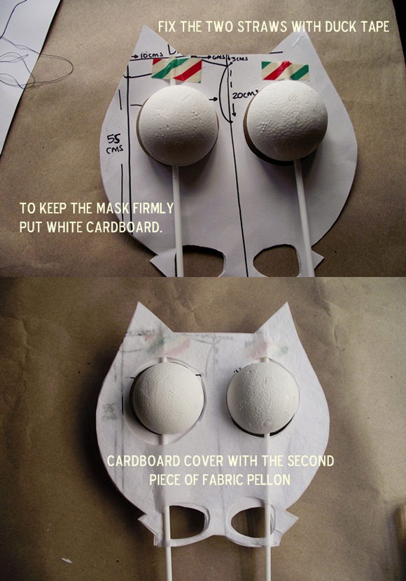 DIY Cat Clock Costume