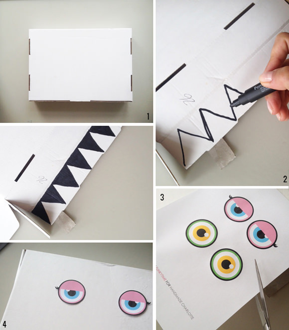 DIY Monster Gift Box