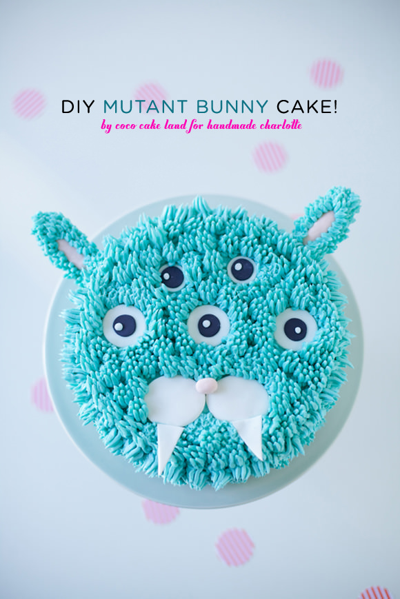 DIY Mutant Bunny Cake