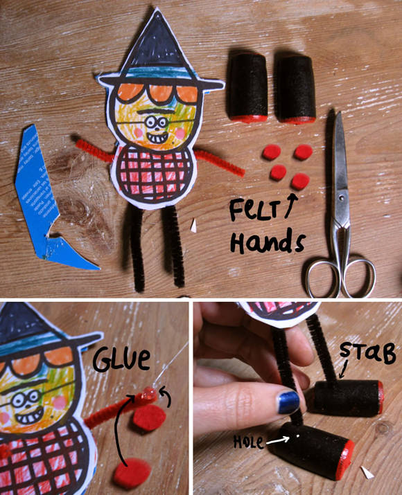 DIY Pipe Cleaner Puppets