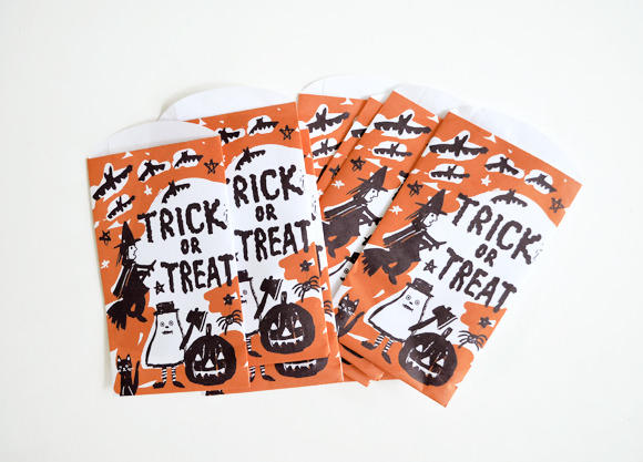 DIY Halloween Treat Bags