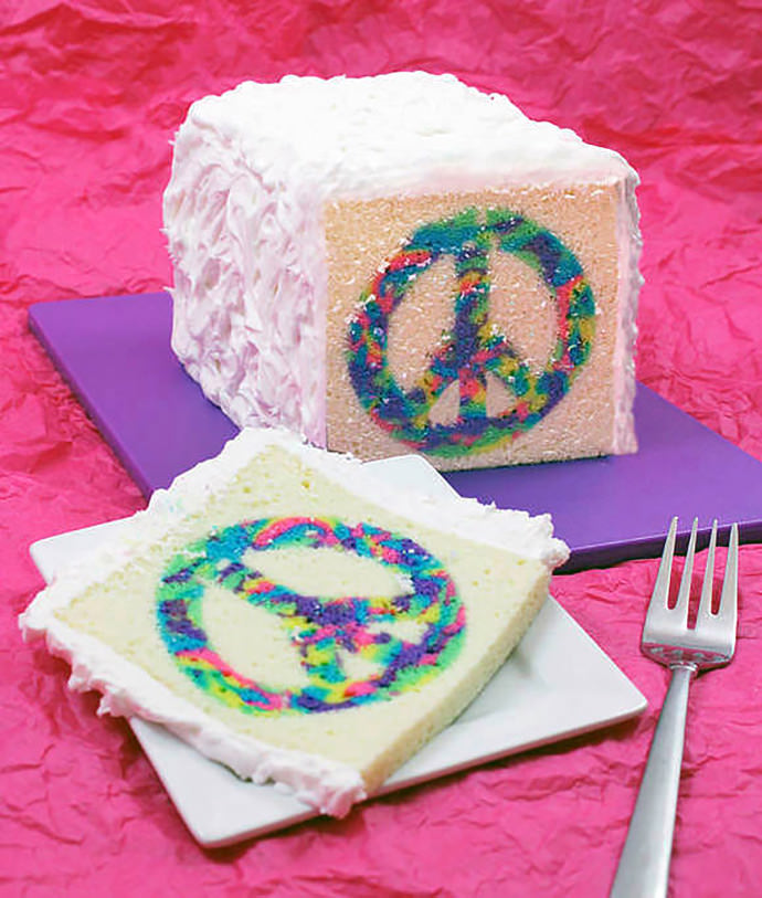 DIY Tie-Dye Cake Recipe