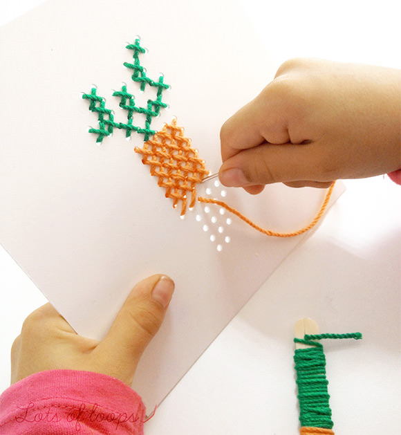 DIY Cross-Stitch Kit for Kids