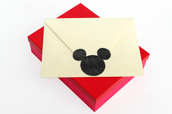 DIY Paper-Cut Disney Trip Announcement #disneyside