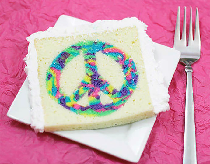 DIY Tie-Dye Cake Recipe