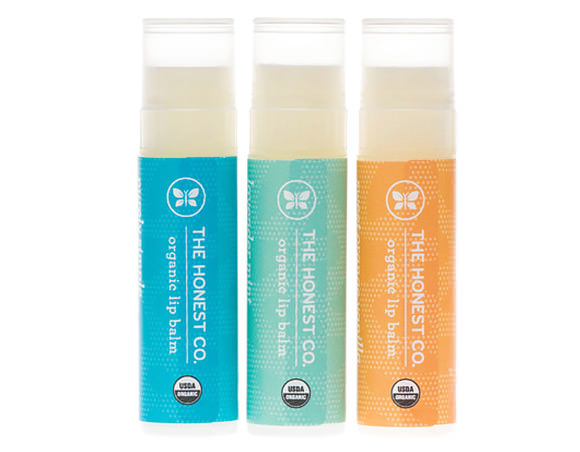 Organic Lip Balm Trio from The Honest Company