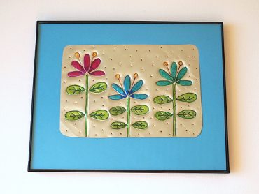 DIY Tin Wall Art