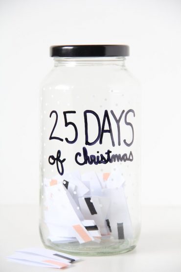 DIY Advent Jar