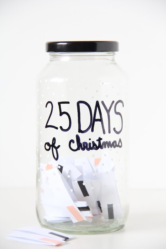 DIY Advent Jar