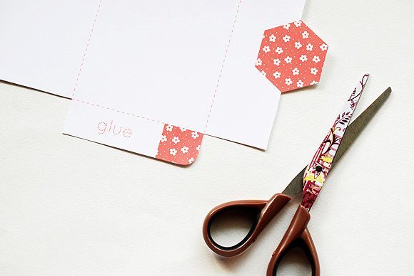 DIY Hexagon Mini Stationery