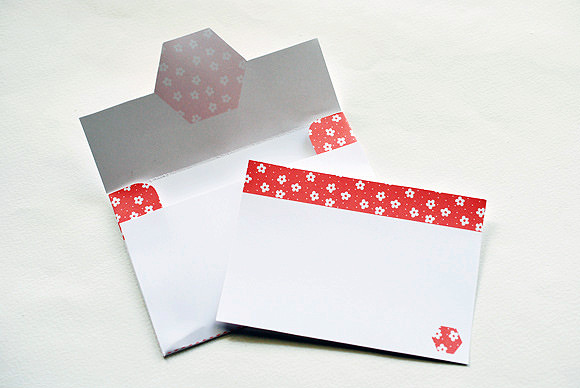 DIY Hexagon Mini Stationery