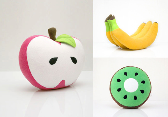 Handmade Fruit Pillows