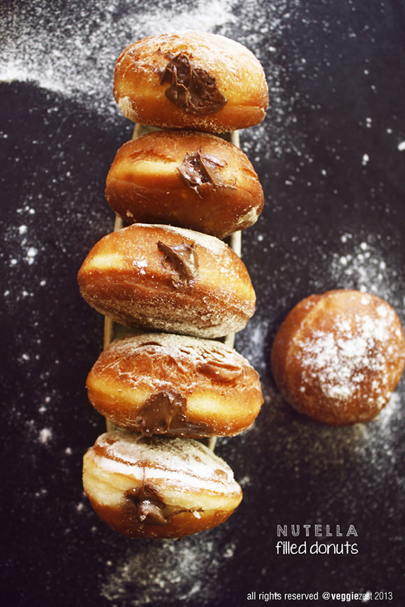 DIY Nutella-Filled Doughnuts