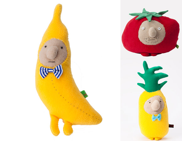 Handmade Bobby Dazzler Fruit Plushies