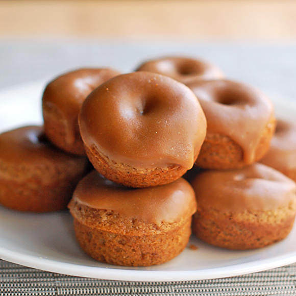 DIY Gingerbread Mini Doughnuts