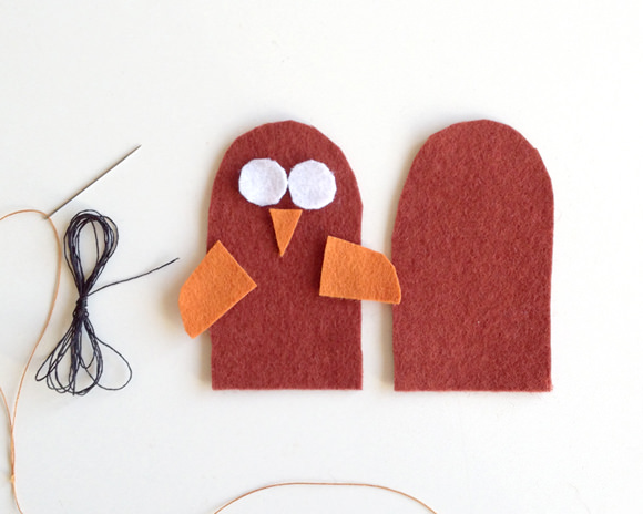 DIY Forest Friends Finger Puppets