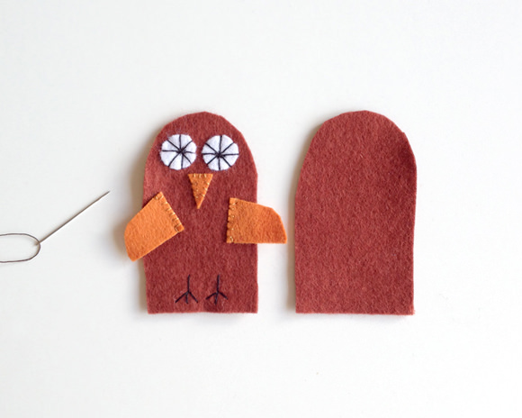 DIY Forest Friends Finger Puppets