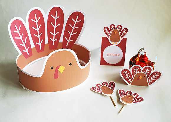 4 Super Fun Thanksgiving Printables for Kids