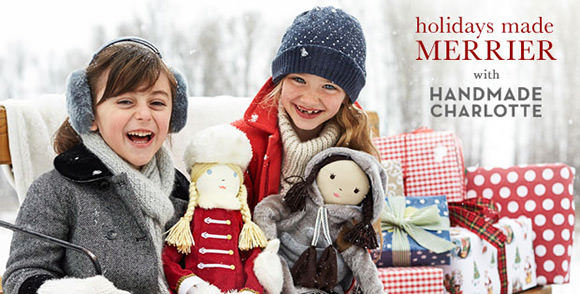 Holidays Made Merrier with Handmade Charlotte + Building Blocks: Enter to win a $500 gift card to Pottery Barn Kids!