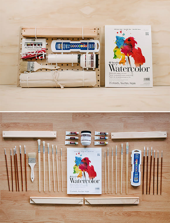 DIY Painter's Tool Set for Kids from DIY.org