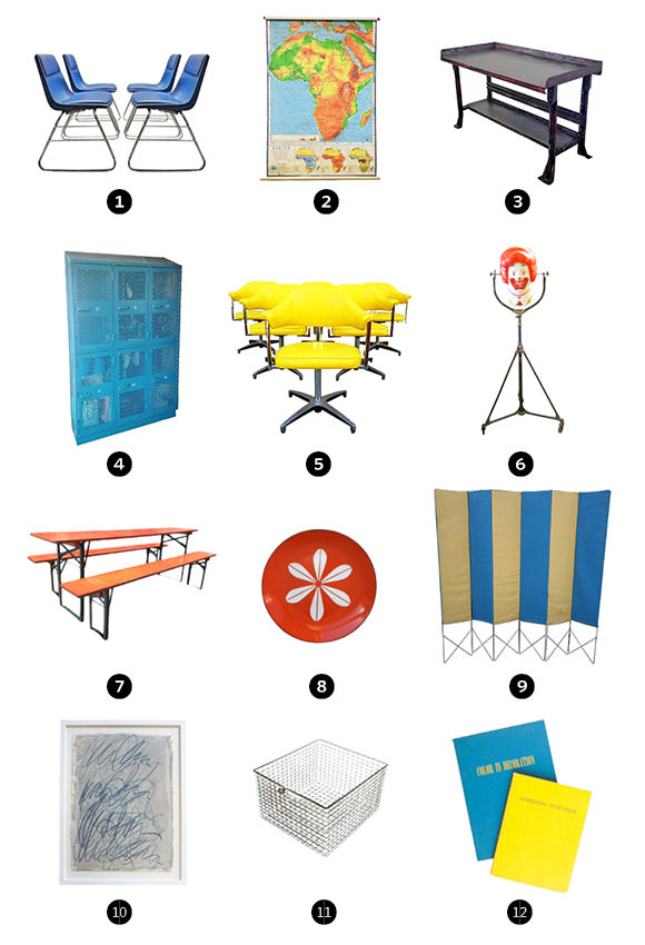 Vintage home decor from Chairish, a new consignment marketplace for the design-obsessed.
