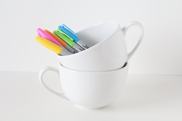 DIY Sharpie Mugs