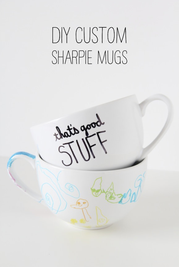 DIY Sharpie Mugs