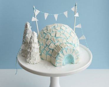 DIY Igloo Cake via Cakegirls