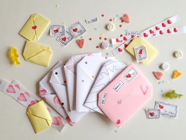 DIY Valentine's Day Stationery