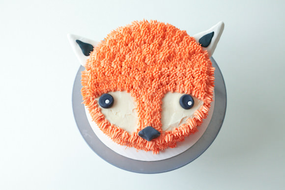 DIY Fox Cake Decorating Tutorial