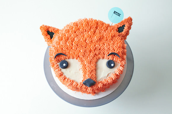 DIY Fox Cake Decorating Tutorial