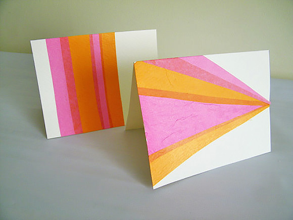 DIY Tissue Paper Cards