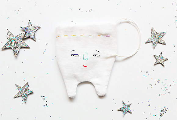Etsy Finds: Fabric Tooth Fairy Pouch